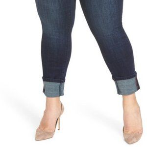 Maddie Cuff Skinny Jeans (Plus Size)